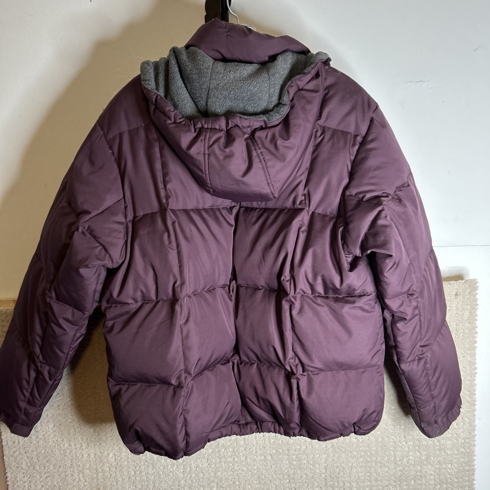 Brandon Thomas Women's Duck Down Filled Puffer Jacket Plum - Size Medium - Picture 3 of 8
